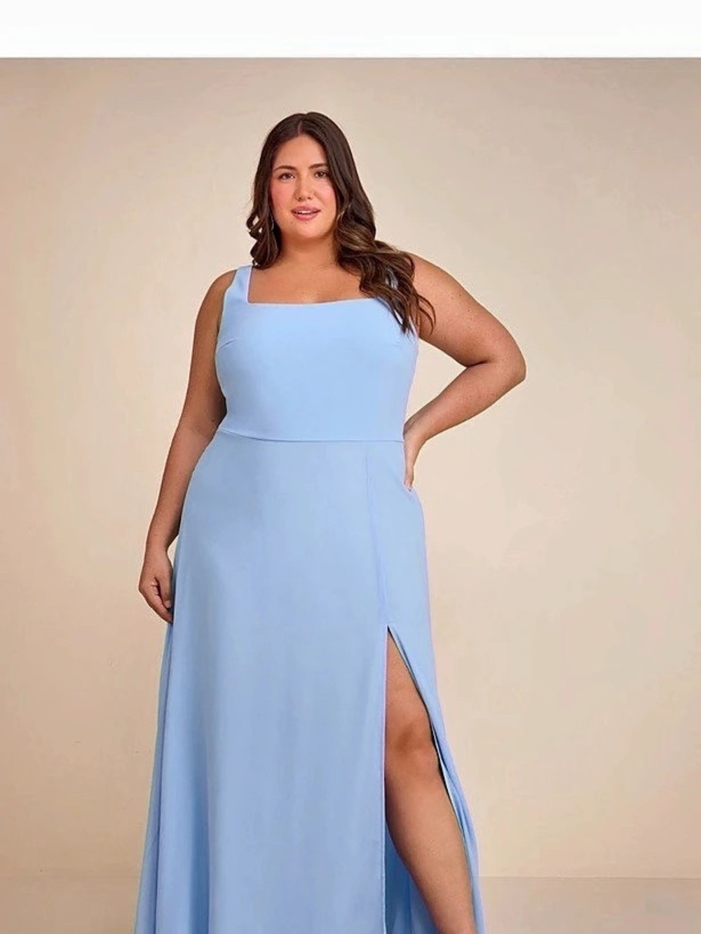 Lulus Remarkable Arrival Powder Blue Sleeveless Maxi Dress
